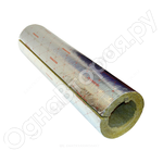 Фото 8645: Цилиндр навивной минеральная вата ROCKWOOL 100 кашированный фольгой 30/18 L=1м ROCKWOOL 136963
