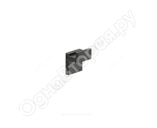 Строительные материалы и оборудование 8114: Крючок Rubik черный матовый Roca 816840024